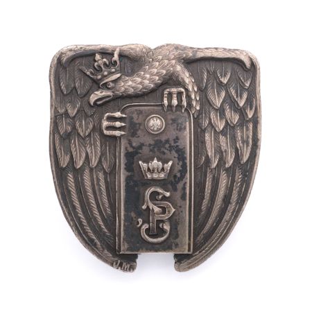 Odznaka absolwencka Szkoły Podchorążych Piechoty w Ostrowi Mazowieckiej, 1929-1931