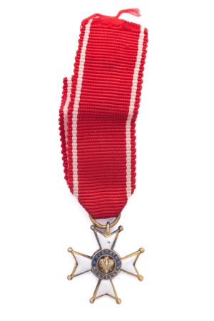 Miniatura Krzyż Kawalerski Orderu Odrodzenia Polski - Polonia Restituta V klasa
