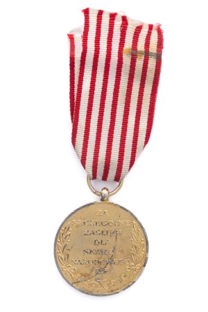 Złoty medal Za Zasługi dla Skarbu Narodowego 1950-1960