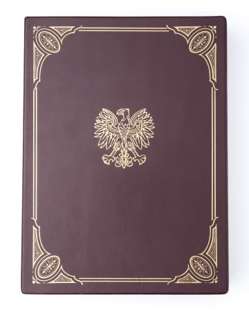 Order Budowniczy Polski Ludowej wraz z miniaturą