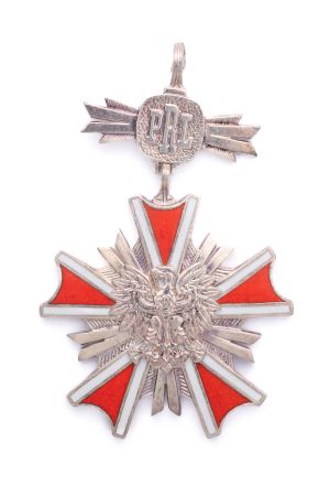 Order Zasługi PRL - Srebrna Odznaka - V Klasa