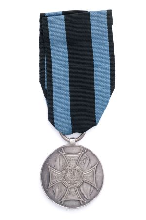Srebrny Medal Zasłużony na Polu Chwały 1943