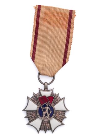 Order Sztandaru Pracy PRL, II klasa - srebrny