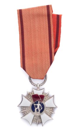 Order Sztandaru Pracy PRL, II klasa - srebrny