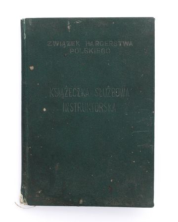 Zestaw Krzyż Harcerski wraz z Książeczką Służbową Instruktorską