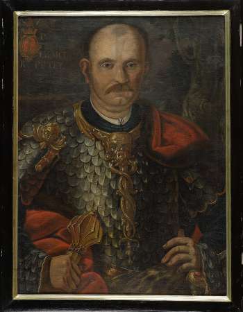 PORTRET ZYGMUNTA WALEWSKIEGO, KASZTELANA ROZPIERSKIEGO (1656-1716)