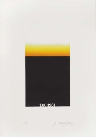 13 XII 1981 ilustracja do wierszy Z. Herberta, 1984