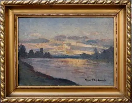 Zachód słońca nad wodą