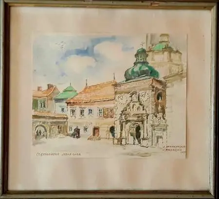 Częstochowa, Jasna Góra, 1959 r.