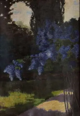 Aleja z kwitnącym bzem, 1914