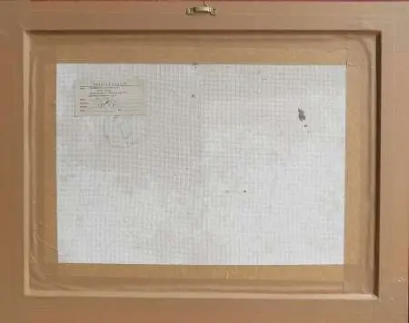 Pejzaż z kościołem i miasteczkiem