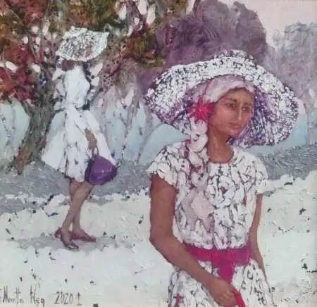 Poranek w odcieniach bieli 