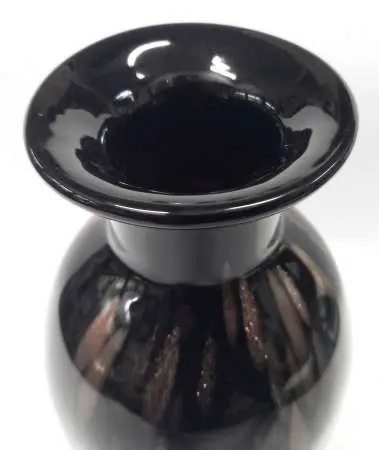 Szklany wazon Murano Aventurine