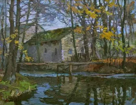 Stary młyn, ok. 1987 