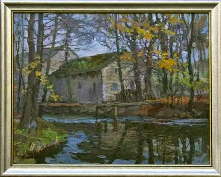 Stary młyn, ok. 1987 