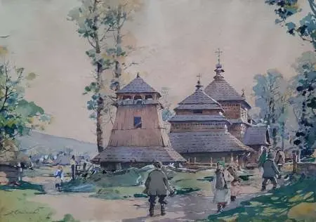 W drodze do kościoła