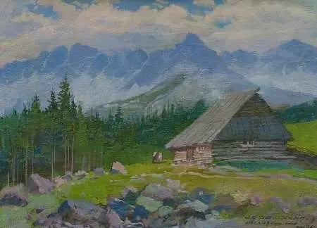 Widok z Hali Gąsienicowej, 2007 
