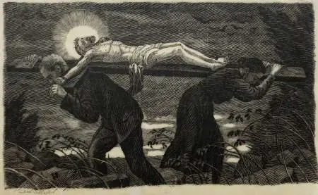 Niesienie Ukrzyżowanego. Niezgodne małżeństwo, ok. 1956