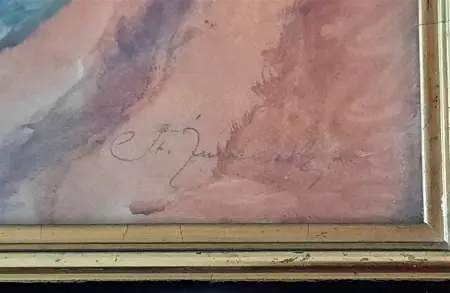 Akt kobiecy we wnętrzu, ok 1930 r.