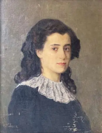 Portret młodej kobiety