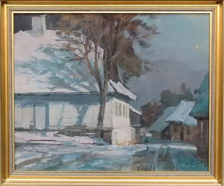 W zimowym nastroju - Lanckorona, 1998