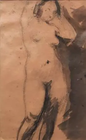 Akt stojący