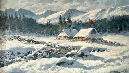 Pejzaż zimowy Zakopane