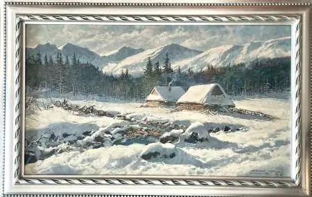 Pejzaż zimowy Zakopane