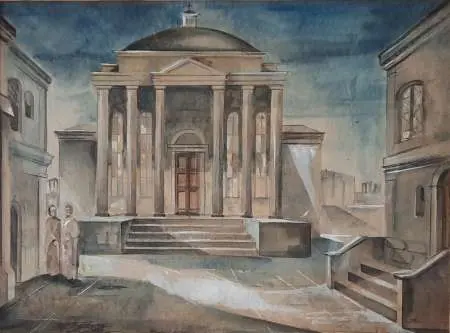 Projekt scenografii do Opery Lwowskiej