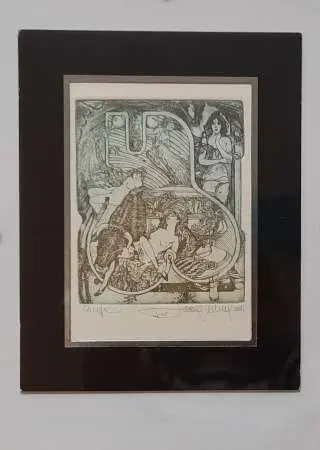 Erotyk inspirowany twórczością secesyjnego ilustratora Franza von Bayrosa