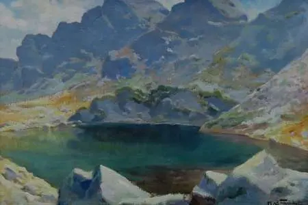 Zielony Staw Gąsienicowy w Tatrach