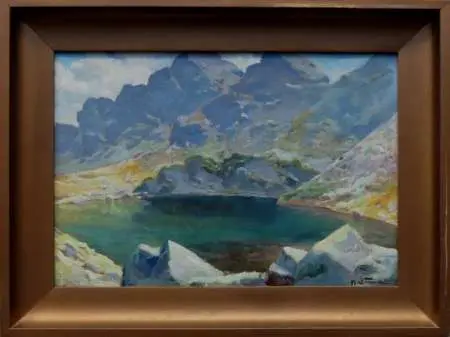 Zielony Staw Gąsienicowy w Tatrach