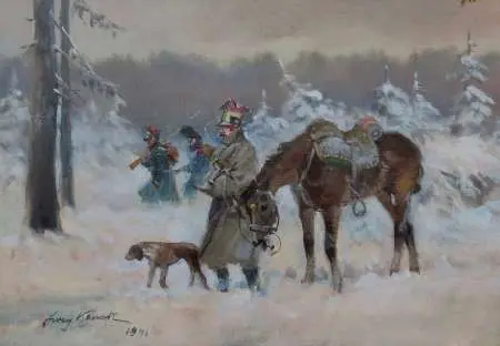 Odwrót spod Moskwy, 1941