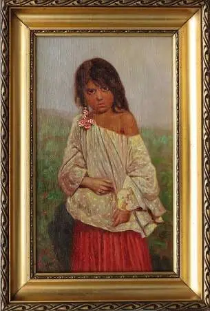 Portret dziewczynki