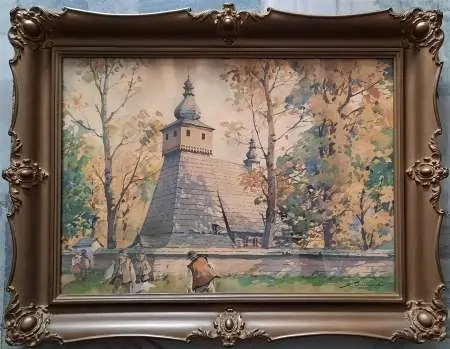 W drodze do kościoła