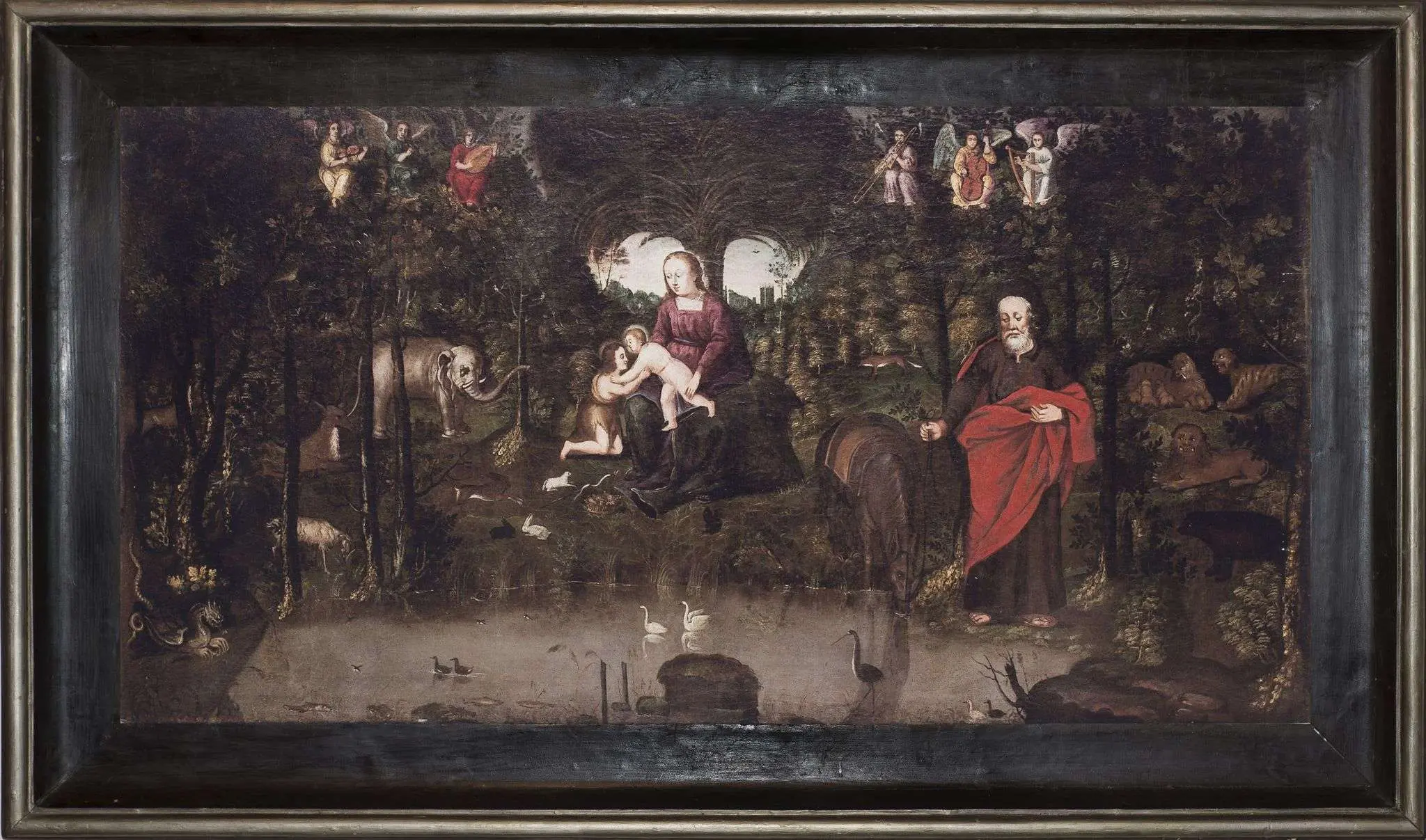Matka Boska z Dzieciątkiem i św. Janem Chrzcicielem z klasztoru oo. Reformatów w Bieczu