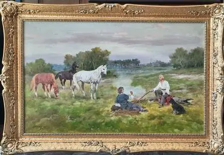 Odpoczynek przy ognisku