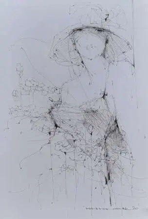 Dziewczyna w kapeluszu