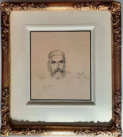 Portret mężczyzny - Natan Kozłecki, 1883 r.