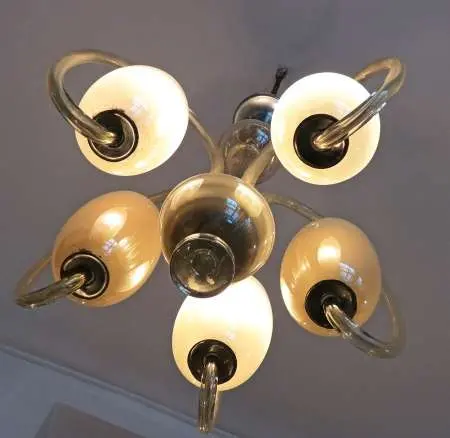 Żyrandol art deco, Czechosłowacja, ok. 1930 