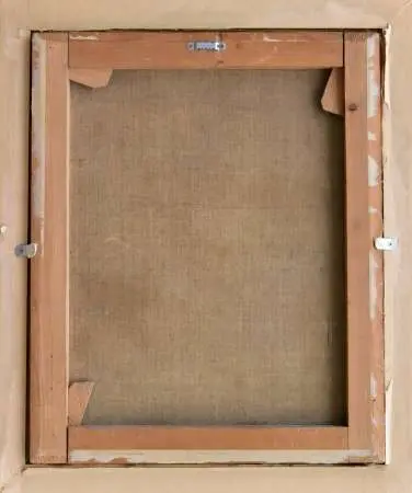 Portret młodego mężczyzny z rysunkiem dziewczyny, ok. poł. XIX w