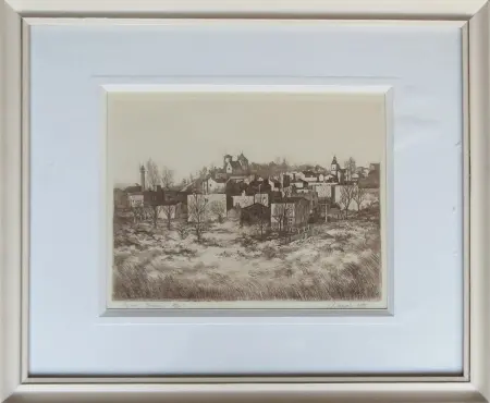 Pejzaż. Będzin, 1973