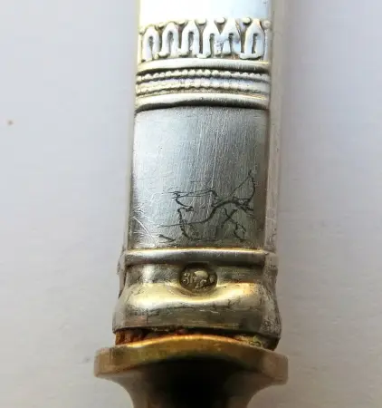 Komplet srebrnych noży i widelców do owoców, Warszawa, ok. 1930