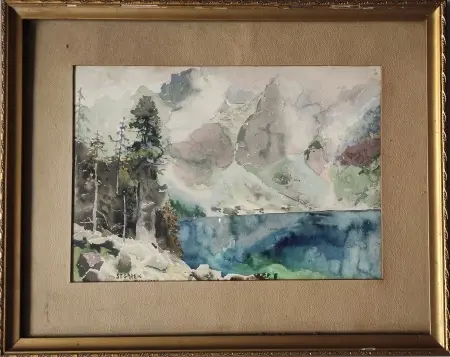 Widok na Morskie Oko