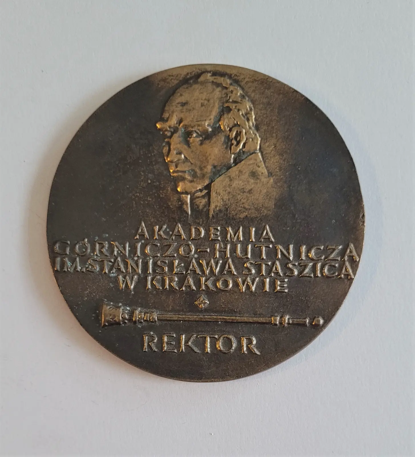 Medal AKADEMIA GÓRNICZO-HUTNICZA IM. STANISŁAWA STASZICA W KRAKOWIE REKTOR