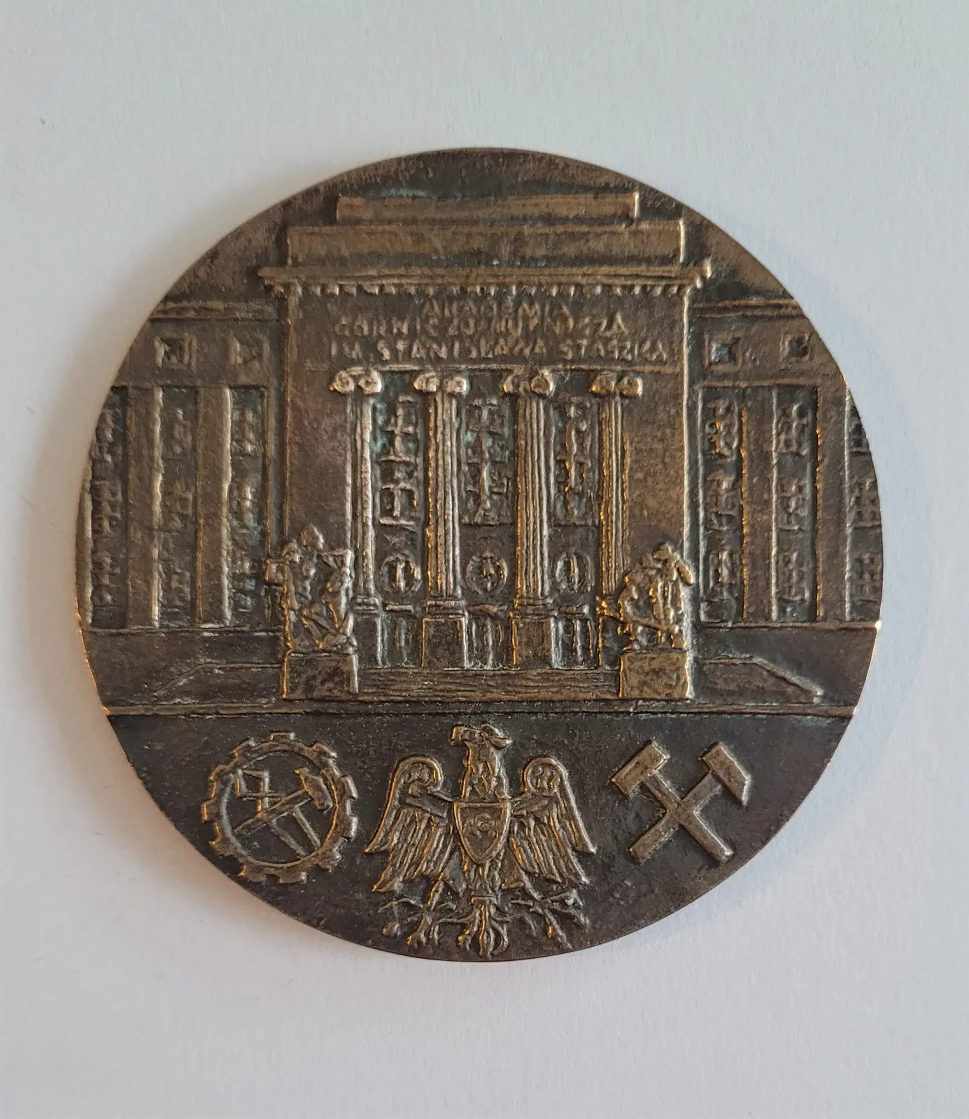 Medal AKADEMIA GÓRNICZO-HUTNICZA IM. STANISŁAWA STASZICA W KRAKOWIE REKTOR