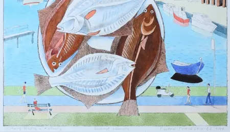  Cztery flądry w Kużnicy