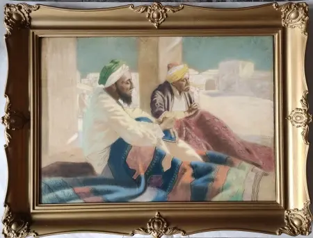 Handlarze dywanów na Wschodzie