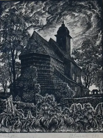 Kościół w Bielowicku, 1934