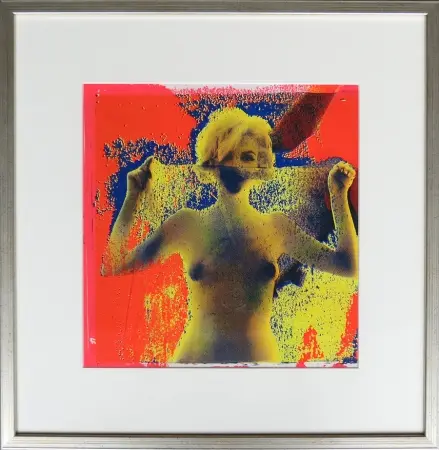 Marilyn Monroe. Akt na różowym tle, 1968